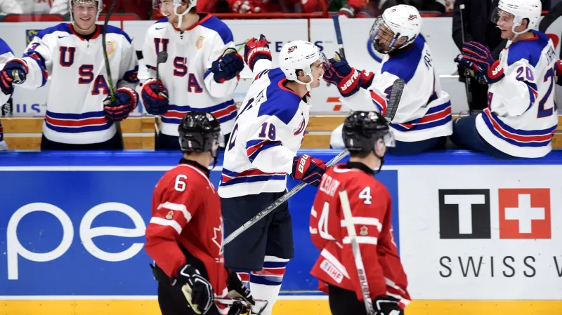Hokejisté USA do 20 let na úvod MS zdolali obhájce titulu z Kanady