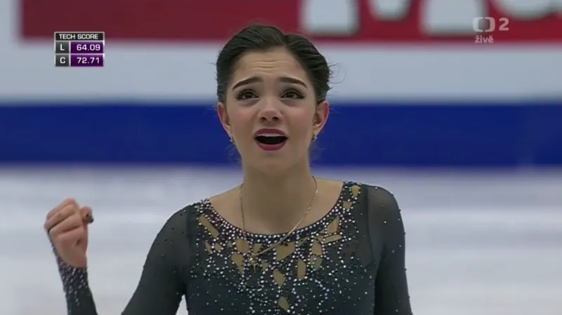 Excelentní volná jízda Jevgeniji Medvěděvové