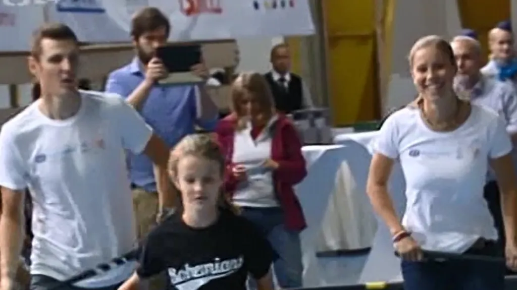 Sportuj s námi. ČUS odstartovala nový projekt i se Samkovou a Kulhavým