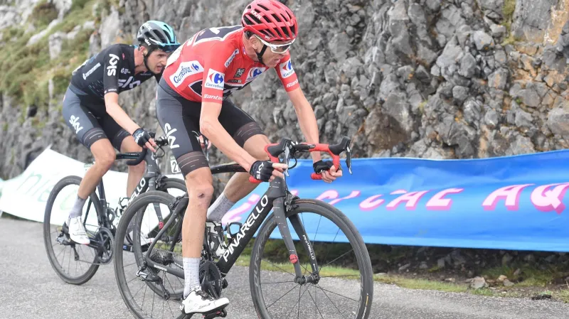 Chris Froome na Vueltě