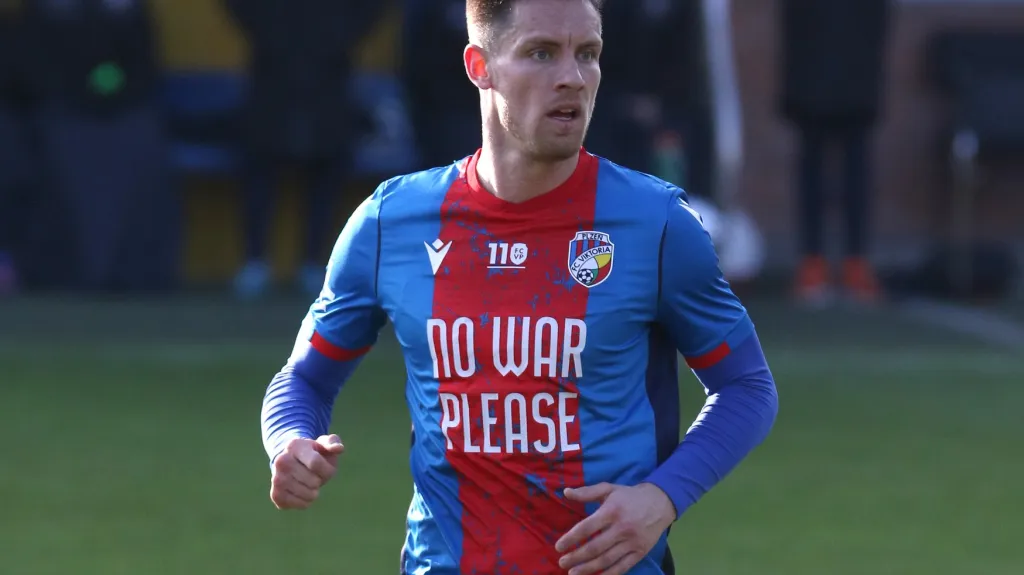 Plzeňský záložník Lukáš Kalvach