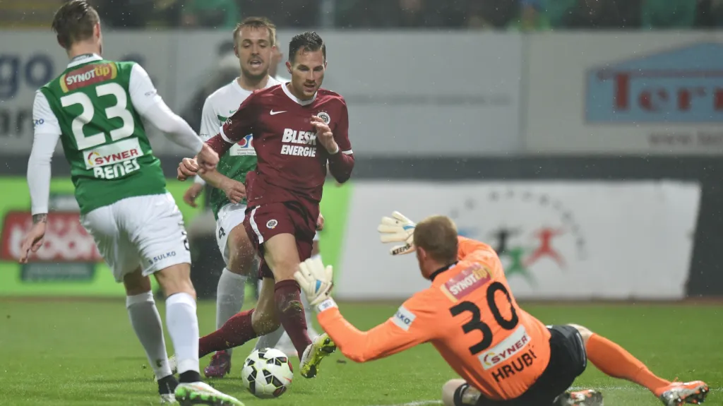 Utkání Jablonec - Sparta