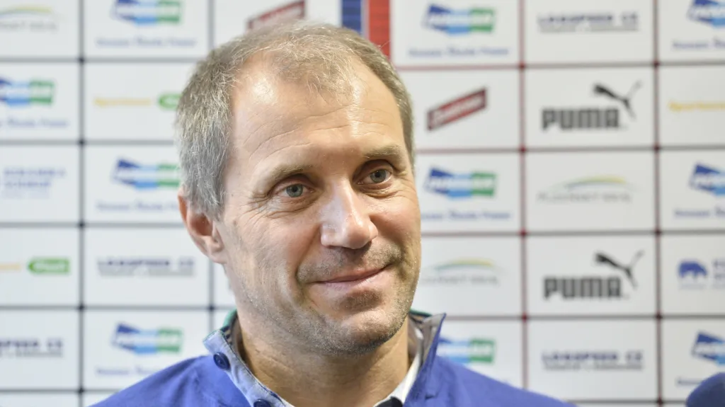 Trenér Plzně Roman Pivarník