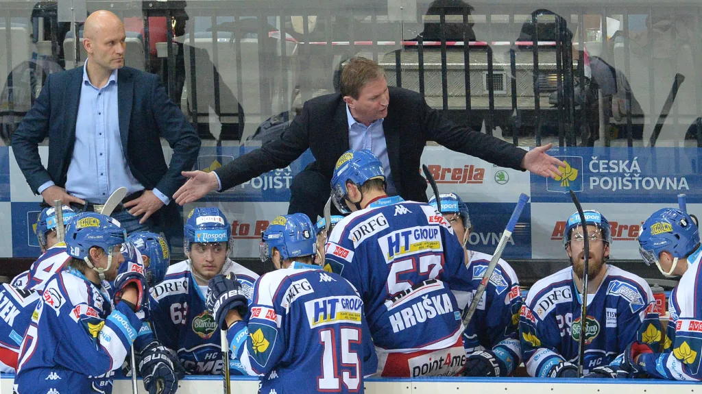 Alois Hadamczik na brněnské střídačce