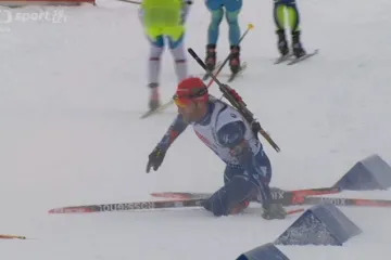 Pád Michala Šlesingra ve stíhačce