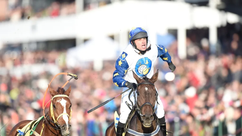 Marek Stromský slaví triumf v sedle Nikase