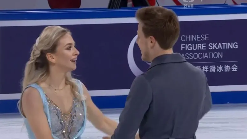 Volný tanec opanoval na GP Číny ruský pár Sinicinová a Kacalapov