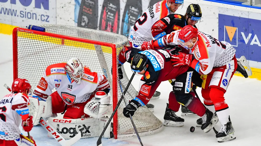 Utkání Hradec Králové - Sparta