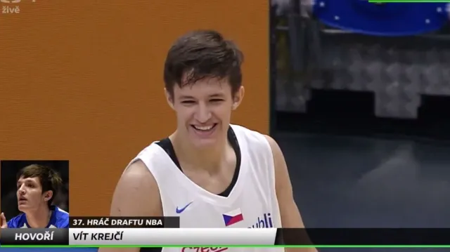 Krejčí byl jako 5. Čech draftován do NBA
