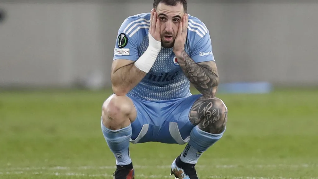 Zklamaný Tigran Barsegjan ze Slovanu Bratislava