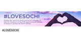 Iniciativa #LOVESOCHI bránící práva homosexuálů