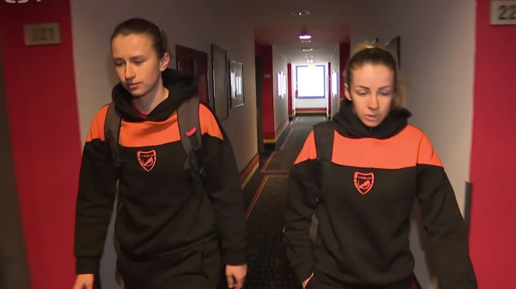 Ukrajinské futsalistky trénují s týmem v Plzni