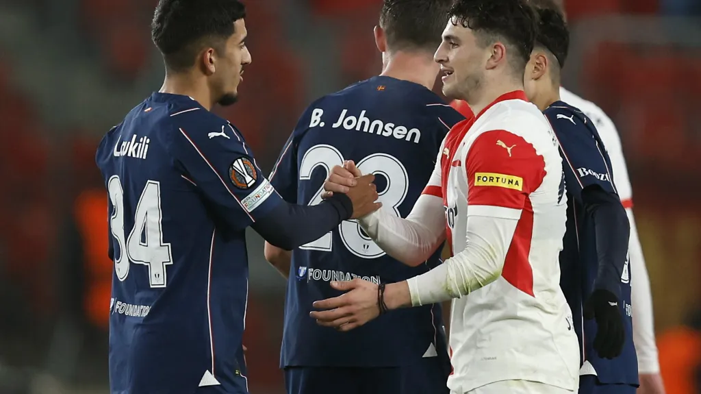 Christos Zafeiris v dresu Slavie