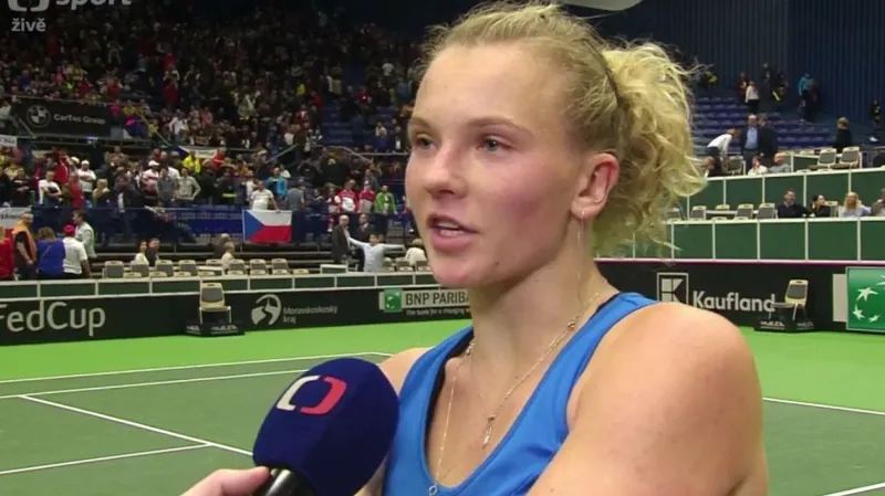 Siniaková: Poslední dva míče v gemech jsem nezvládala