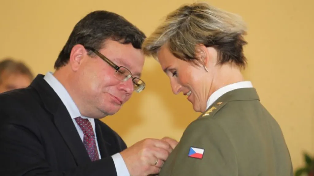 Špotáková převzala ocenění pro nejlepšího armádního sportovce sezony