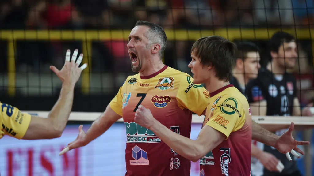 Radost volejbalistů Liberce