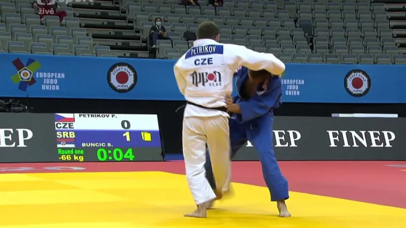 Judisté Petřikov s Pulkrábkem nepostoupili na ME do 2. kola