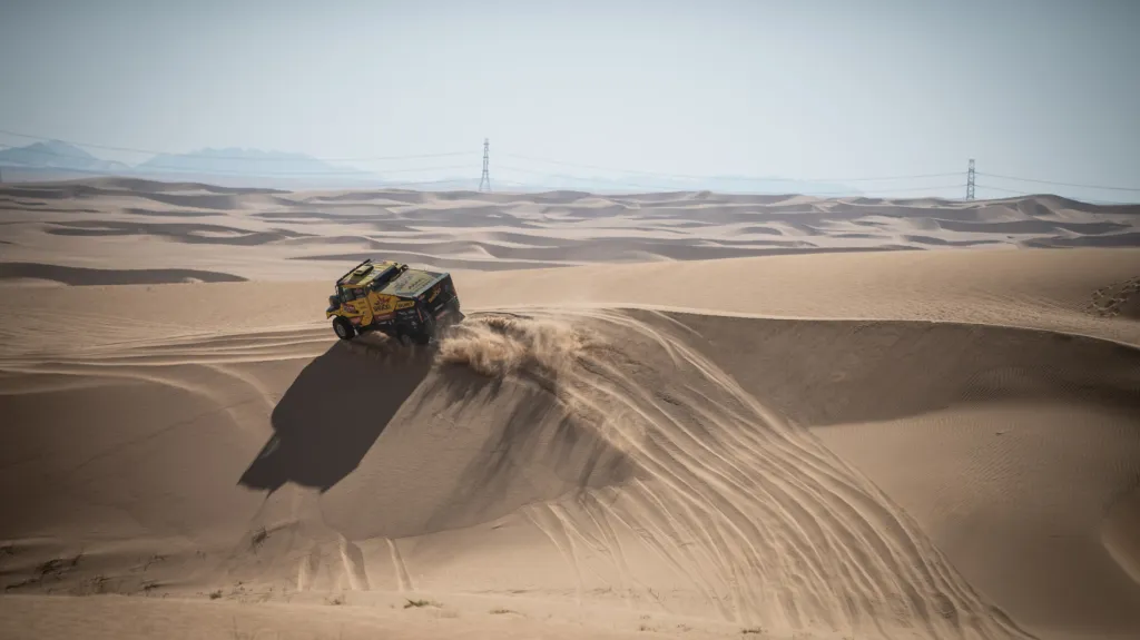 Martin Macík na Dakaru