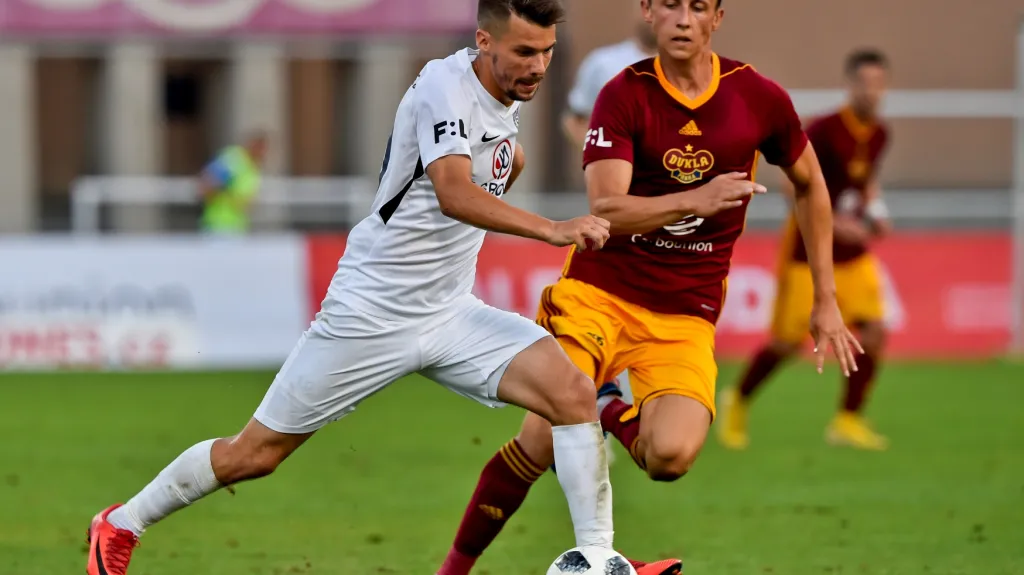 Utkání Dukla Praha - Slovácko