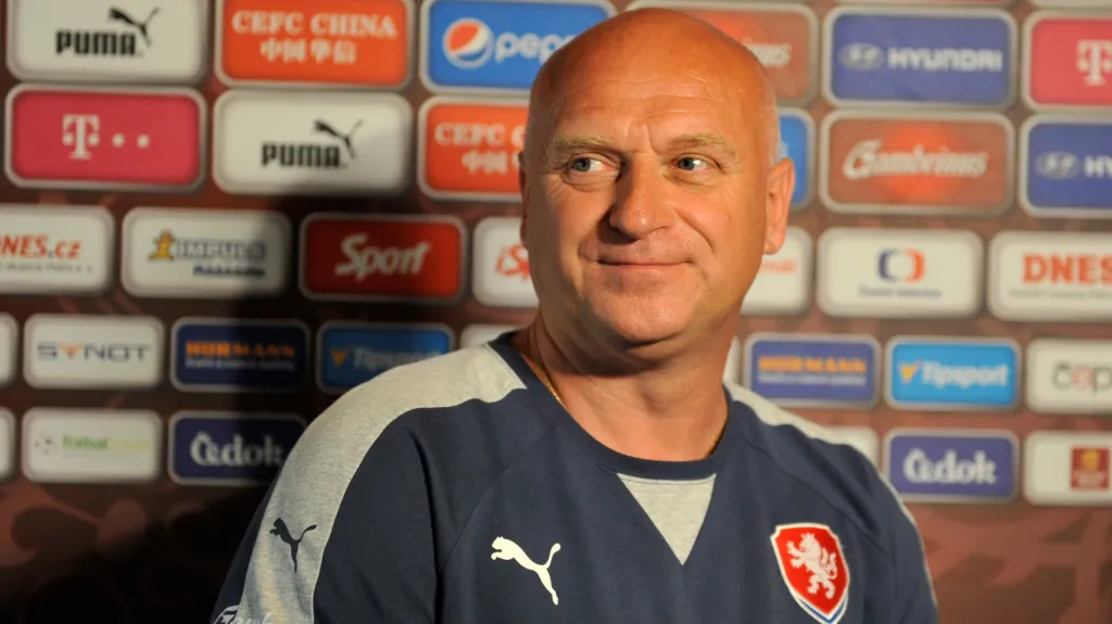 Manažer české fotbalové reprezentace Dušan Fitzel