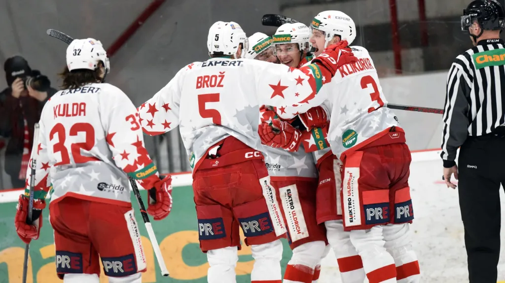 Radost slávistických hokejistů