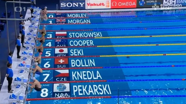 Dva české plavecké rekordy předvedli na MS Knedla a Janíčková