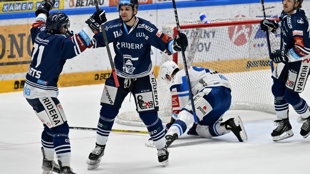 Ostravané se v Brně radují z gólu Marka Kaluse