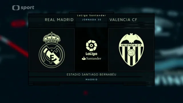 Sestřih utkání Real Madrid - Valencie