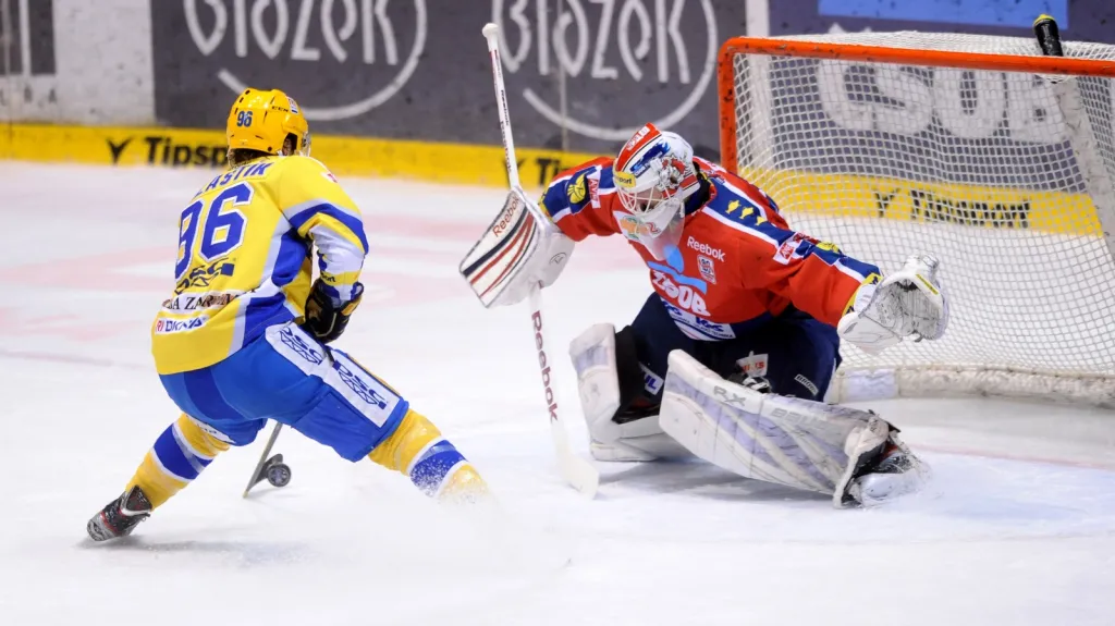 Utkání Pardubice - Zlín