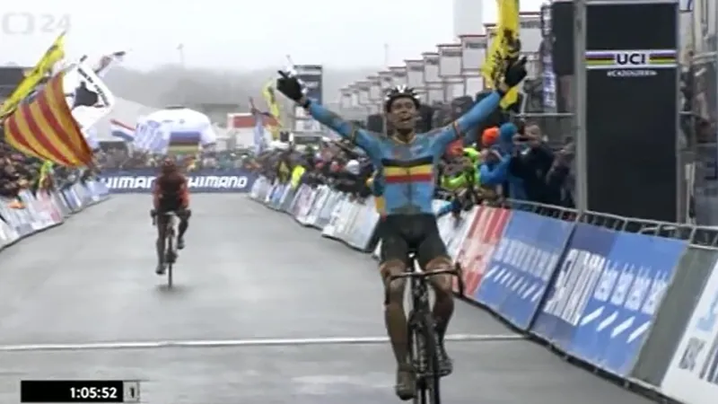 Šimůnek dojel na MS cyklokrosařů devátý, vyhrál Belgičan Van Aert