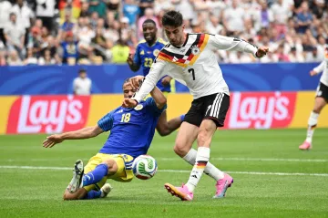 Kai Havertz v utkání s Curacaem