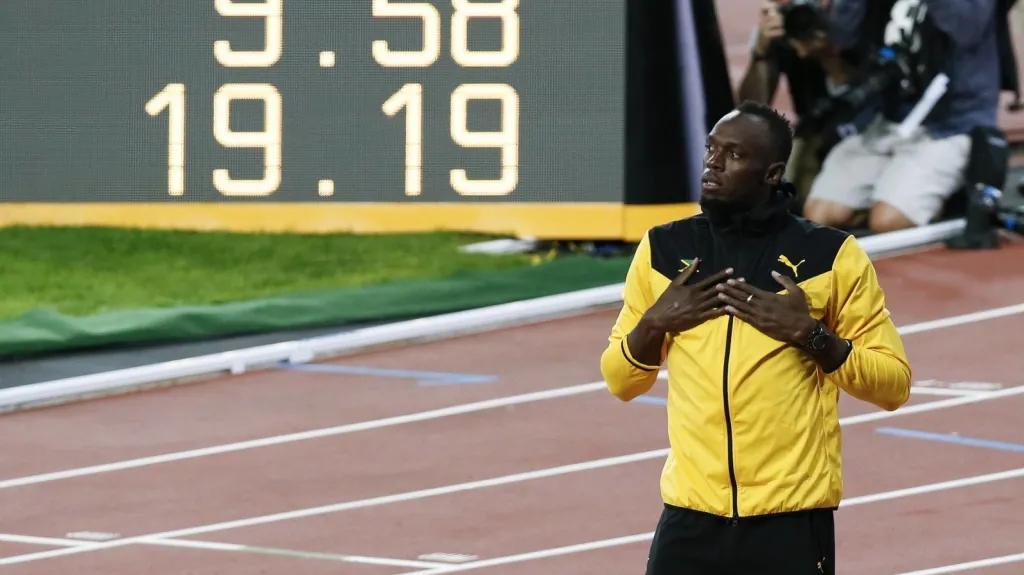 Bývalý sprinter Usain Bolt a jeho dodnes platné rekordy