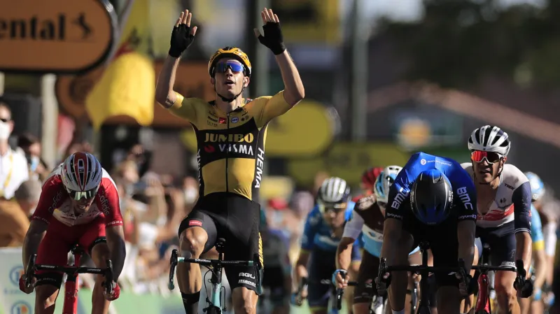 Závěr 7. etapy Tour de France