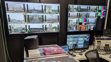 Útroby buňky ČT v Mezinárodním vysílacím centru