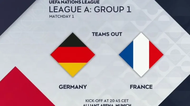 Sestřih utkání Německo – Francie