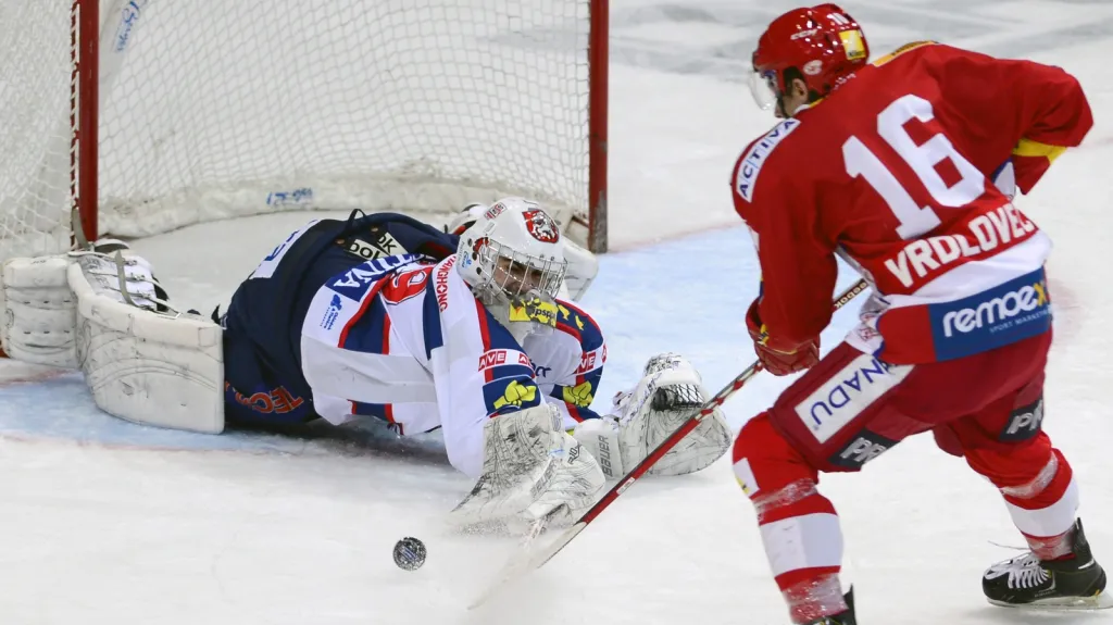 Utkání Slavia - Pardubice