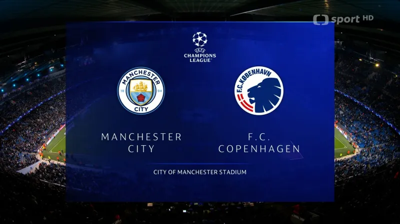 Sestřih utkání Manchester City – Kodaň