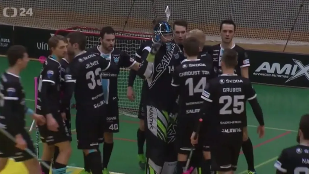 Florbalisté Mladé Boleslavi si poradili se Střešovicemi