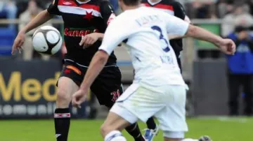 Utkání Slovácko - Slavia Praha