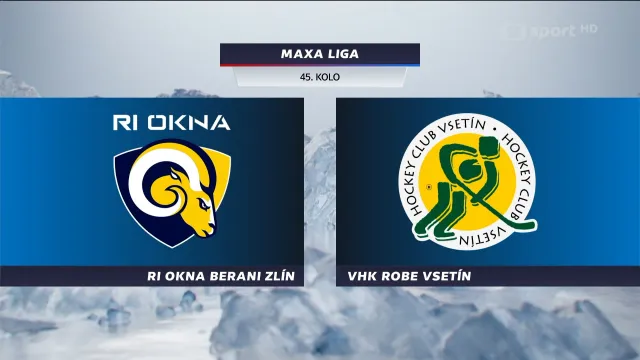 Sestřih utkání Zlín – Vsetín