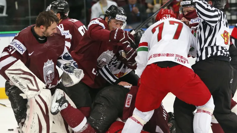 Sestřih utkání Lotyšsko – Bělorusko