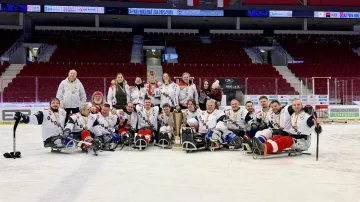 Parahokejisté Olomouce o nečekaném zisku titulu