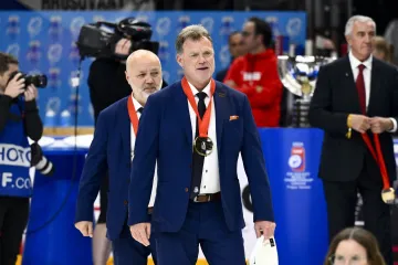 Radim Rulík se zlatou medailí na krku