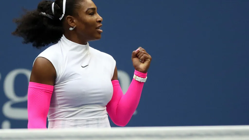 Spokojená Serena Williamsová