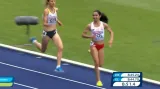 Finiš Simony Vrzalové v závodě na 3000 m
