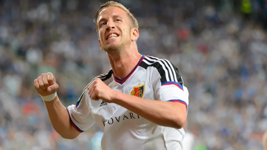 Slavící Marc Janko z Basileje