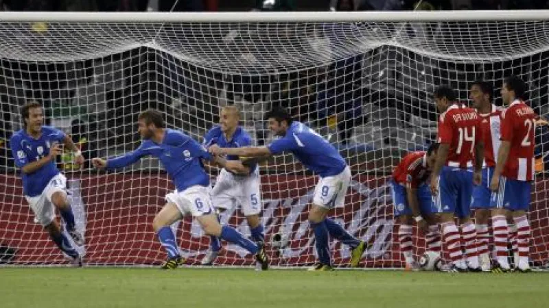 Italská radost a smutek Paraguayců