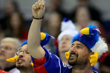 Hokejoví fanoušci Francie