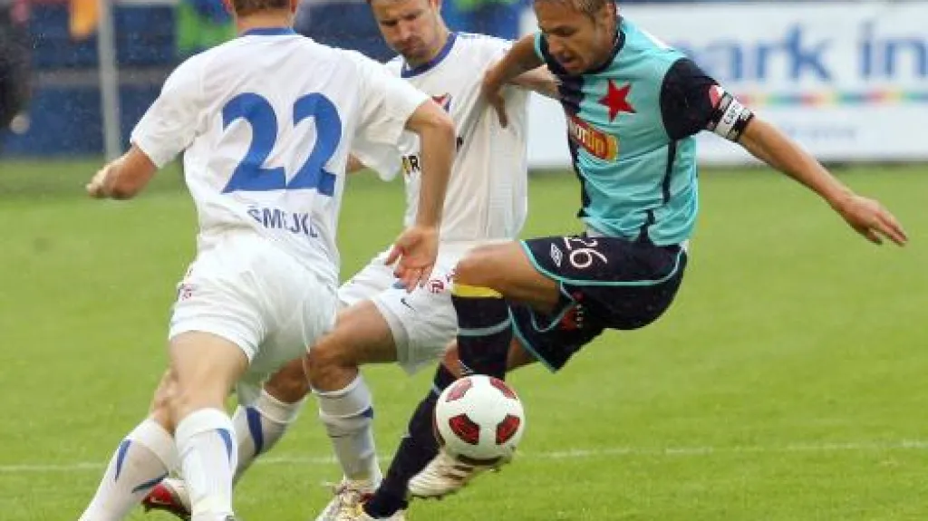 Utkání Ostrava - Slavia