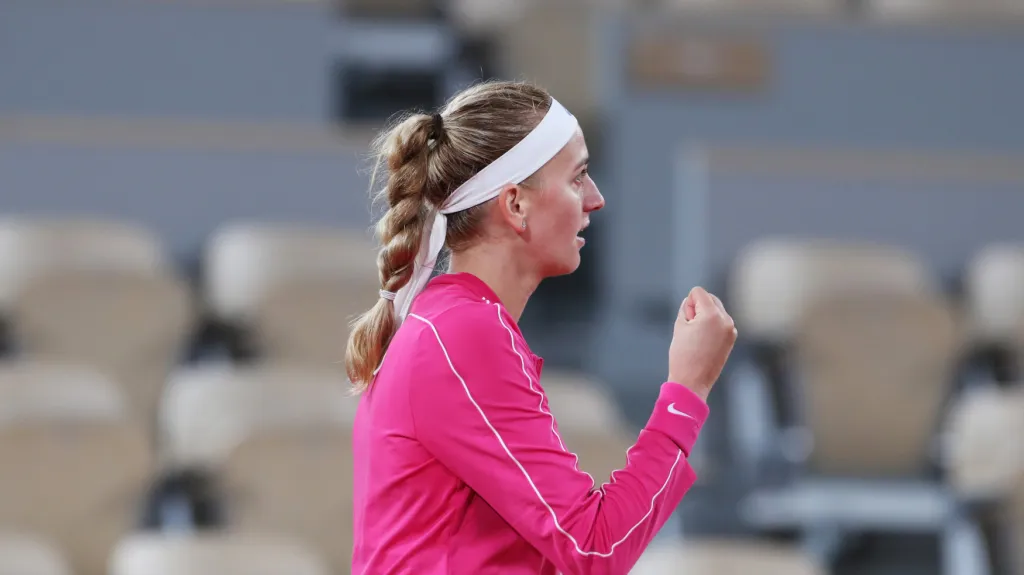 Petra Kvitová na French Open